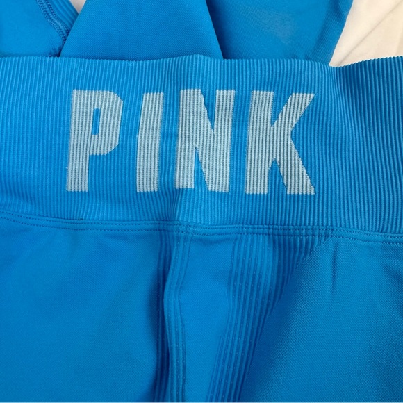 PINK Victoria's Secret Blue Leggings - Picture 2 of 3